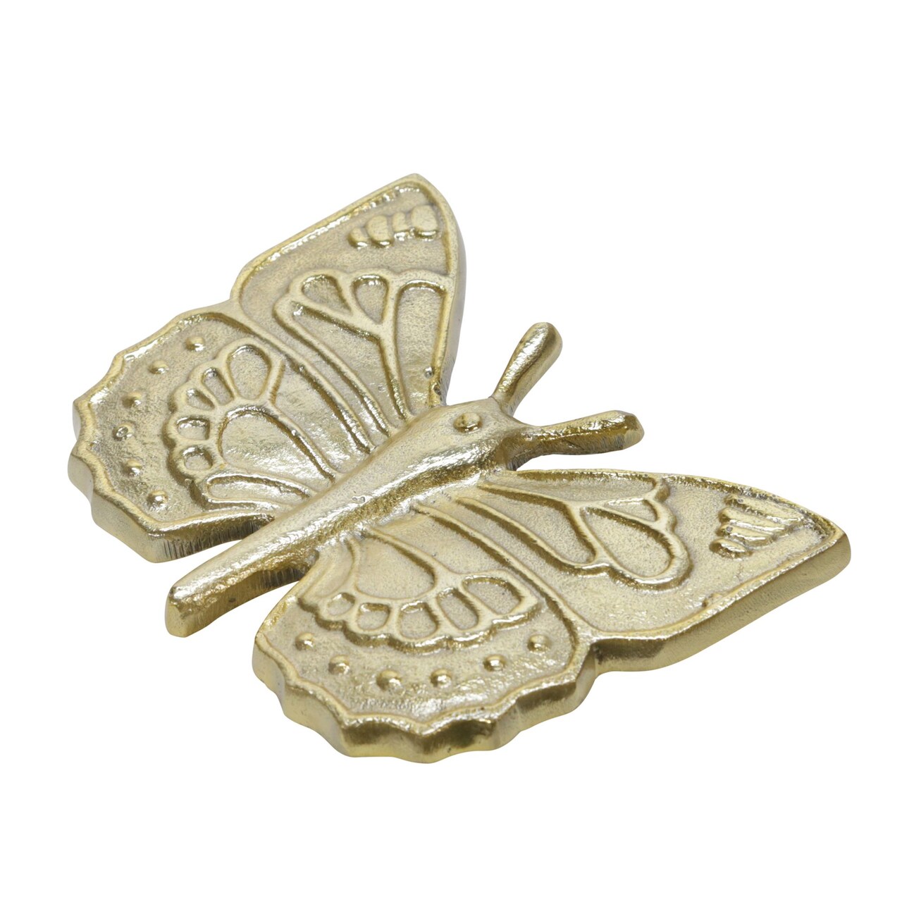 Kingston Living 7" Gold Butterfly Decorative Tabletop Figurine